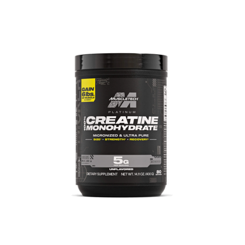 کراتین مونوهیدرات پلاتینیوم جدید ماسل تک (۴۰۰g) | Muscletech monohydrate Creatine platinum