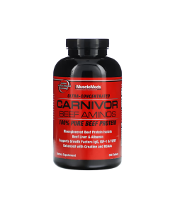 آمینو بیف کارنیور ماسل مدز (۳۰۰عددی) | Carnivor Amino Beef Musclemeds