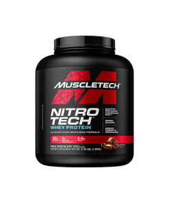 وی پروتئین نیتروتک ماسلتک (۱٫۸kg) | MUSCLE TECH NITRO TECH WHEY PROTEIN