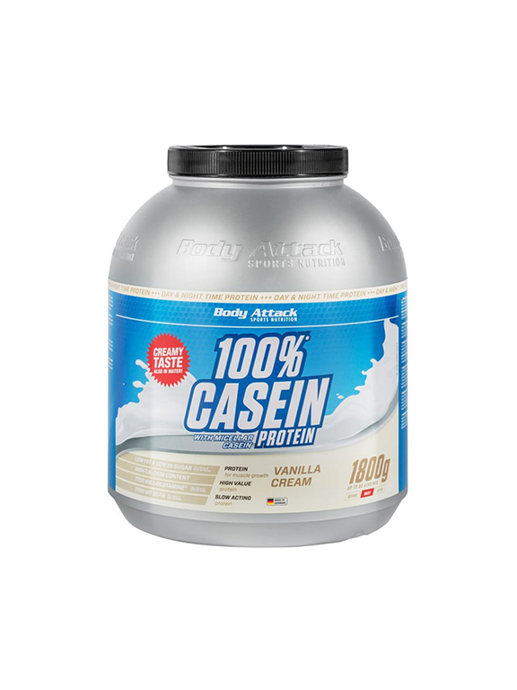پروتئین کازئین بادی اتک (۱۸۰۰g) | body attack 100% Casein Protein