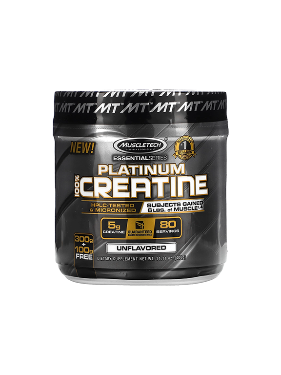 کراتین پلاتینوم ماسل تک (۴۰۰g) | CreatinePlatinum Muscletech