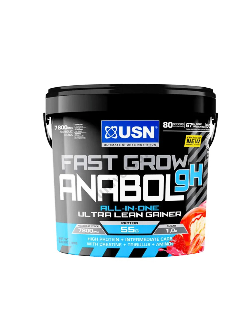 گینر فست گرو آنابول جی اچ یو اس ان (۴kg) | Gainer USN Fast Grow GH