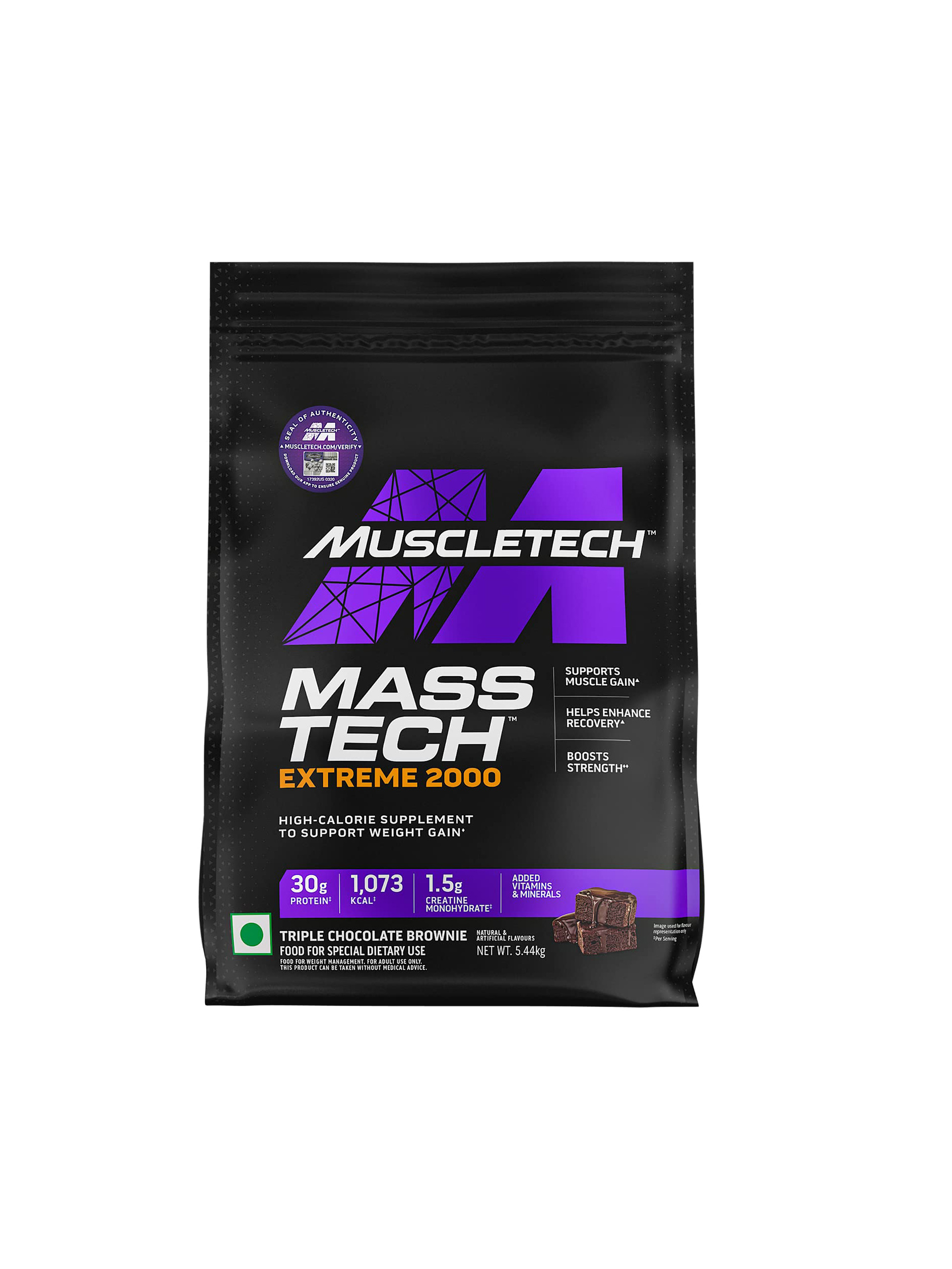گینر مس تک اکستریم ۲۰۰۰ ماسل تک (۵٫۴۴KG) | MuscleTech Mass Tech Extreme 2000