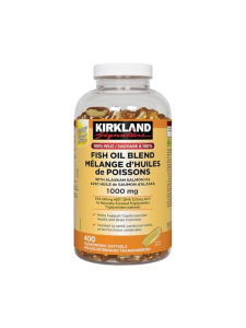 امگا ۳ ۱۰۰۰ میلی گرم کرکلند (۴۰۰عددی) | kirikland 1000mg omega 3