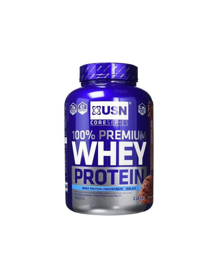 پروتئین وی پریمیوم ۱۰۰% یو اس ان (۲۲۸۰G) | USN 100% Premium Whey Protein