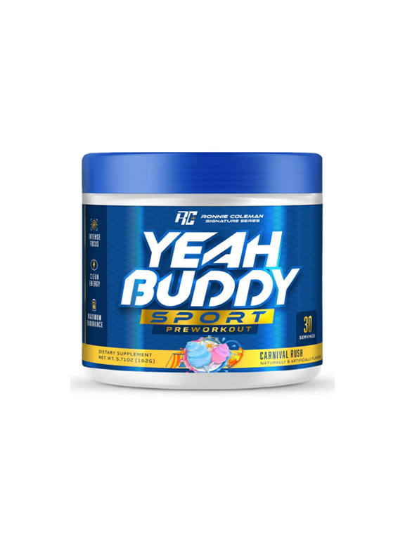 پمپ یه بادی رونی کلمن (۱۶۲G) | Yeah Buddy Pre Workout RC
