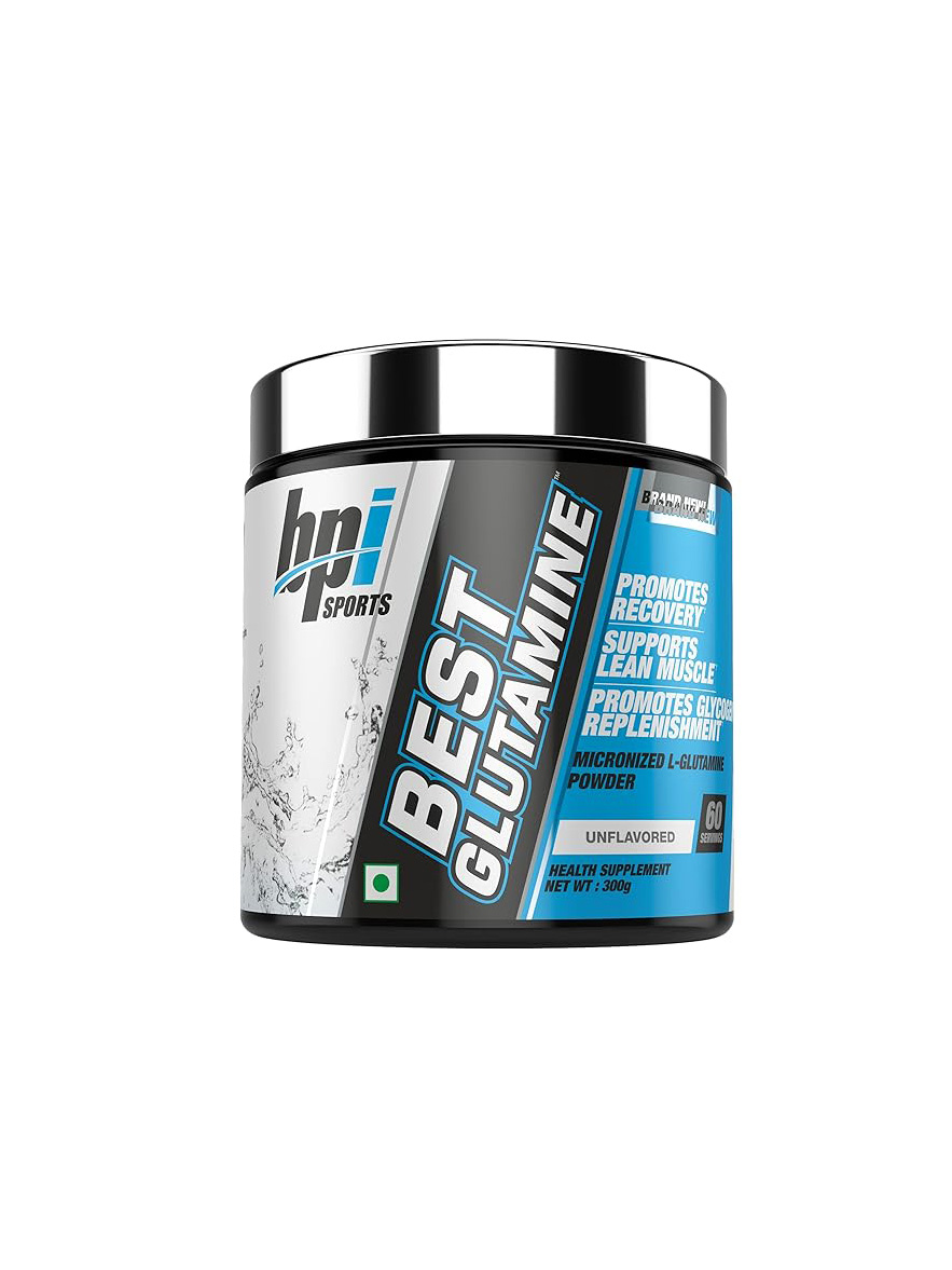 پودر بست گلوتامین بدون طعم بی پی آی اسپورت (۲۹۵G) | BPI Best Glutamine